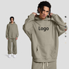 23839 French Terry Heavy 400gsm Boxy Oversized hoodie B&aacute;n bu&ocirc;n thương hiệu trống Nh&agrave; sản xuất