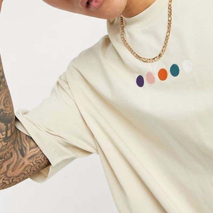カスタム卸売 T シャツ特大バックサテンプリントパネル男性ヴィンテージ T シャツ
