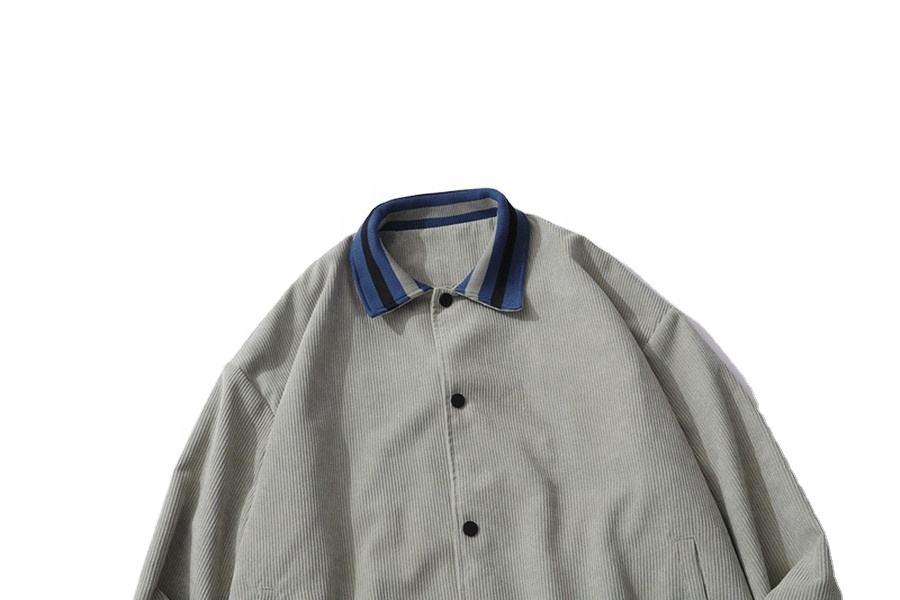 Ανδρικό κοτλέ ρετρό χαλαρό μπουφάν Oem Manufacturer Custom