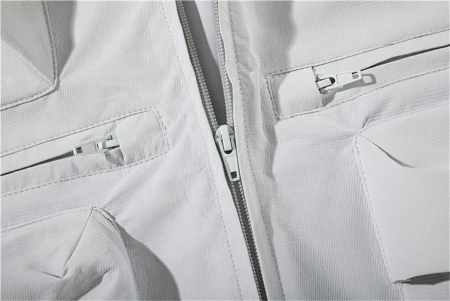 Produttore OEM Taglie forti personalizzate Giacca multitasche retr&ograve; alla moda da strada
