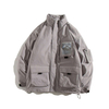 OEM Tillverkare Grossist Plus Storlekar Tredimensionell Patch Pocket Stand-Up Krage Popul&auml;r Cotton Coat Dunjacka