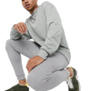 OEM h&oslash;jkvalitets fleece-sweatshirt i overst&oslash;rrelse til m&aelig;nd med rund hals