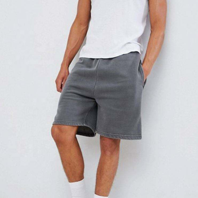 OEM القطن البوليستر خمر غسل الرجال تشغيل السراويل العرق