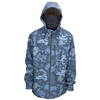 OEM-tillverkare Custom Logo Face Cover Stretch Softshell Camo Zip Up Men Fishing Jacket