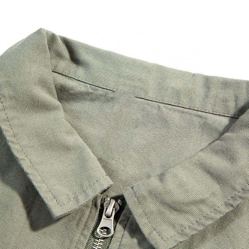 Oem 제조 업체 맞춤 의류 남성 남성 복고풍 팝 그라데이션 인쇄 옷깃 캐주얼 루즈 자켓