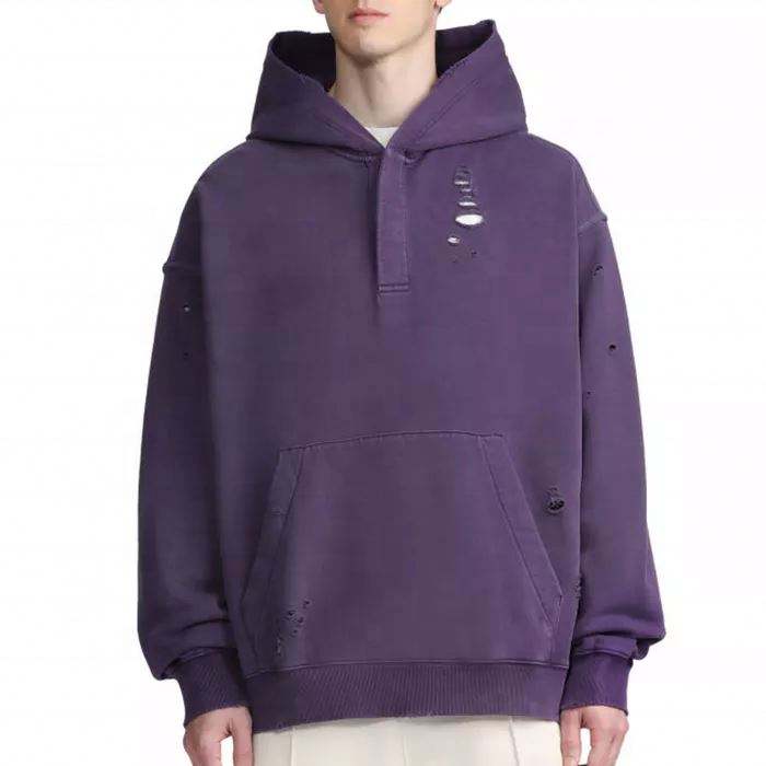 OEM v&yacute;robce Vlastn&iacute; velkoobchod Streetwear P&aacute;nsk&eacute; Obyčejn&yacute; Oversized Heavyweight Vintage Wash Distressed Hoodie Pulover