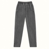 Pantaloni sportivi neri lavati vintage in cotone oversize personalizzati dal produttore OEM con fondo a fessura