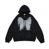 Fabricante OEM logotipo personalizado 3D bolha estereosc&oacute;pica espuma tela de impress&atilde;o tinta zip up puff impress&atilde;o com capuz