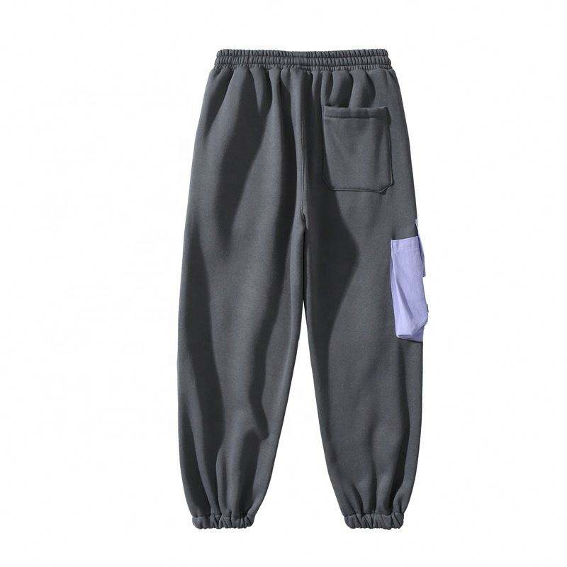 Pantalon de surv&ecirc;tement personnalis&eacute; pour hommes, fabricant OEM, ample, confortable, veste simple et d&eacute;contract&eacute;e