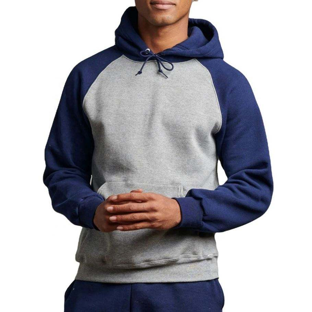 OEM-производитель, мужские спортивные толстовки с цветными блоками для фитнеса, тренажерного зала и рукавов реглан, пуловеры