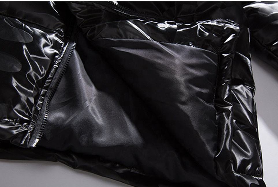 Oem Manufacturer Winter Custom Ανδρικό Μπουφάν με Βαμβακερή Μόδα Προσωπικότητα Φωτεινό βαμβακερό μπουφάν