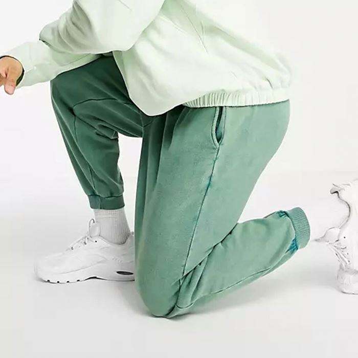 100% Cotton Washed Sweatpants စိတ်ကြိုက်လက်ကား