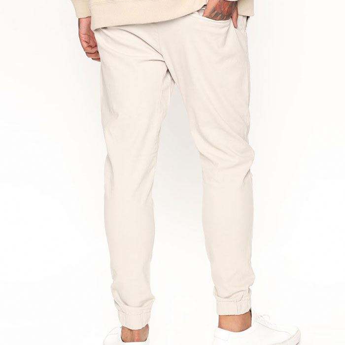 Υψηλής ποιότητας Cargo Pants μονόχρωμο ελαστικό κορδόνι ανδρικής μέσης Jogger