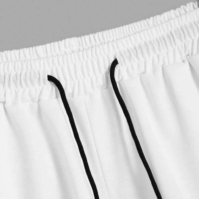 OEM-producenter Custom Logo Deisgn M&aelig;nd Shorts Bukser H&aelig;nder trykt sn&oslash;re talje Sommer m&aelig;nds shorts
