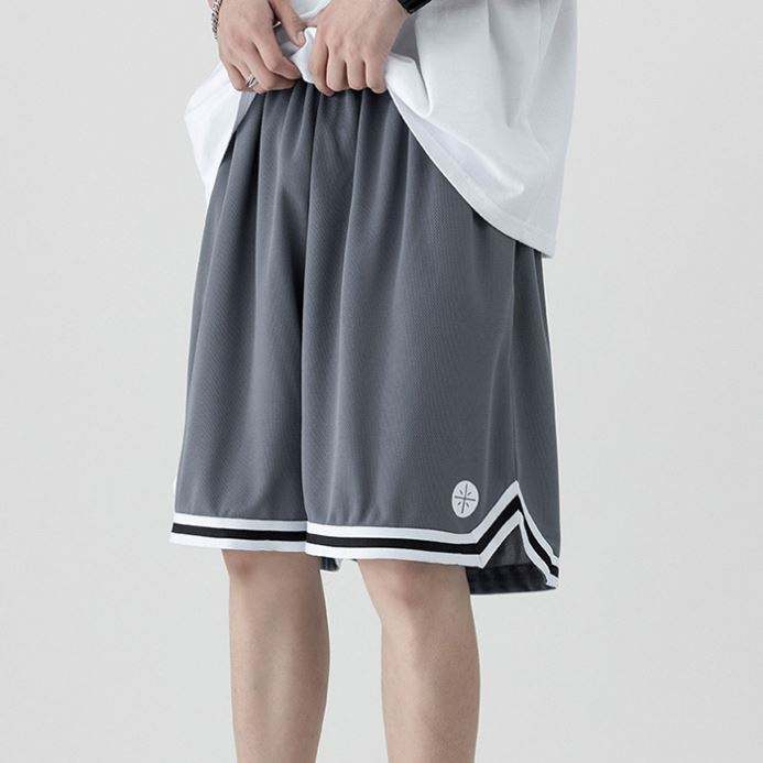 ຜູ້ຜະລິດ Custom Mesh Shorts Lightweight Summer Oversized Basketball Shorts Mens Mesh Shorts