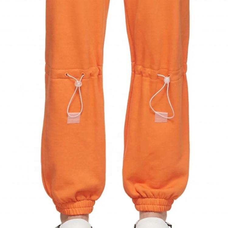 Nh&agrave; sản xuất OEM T&ugrave;y chỉnh 100% Cotton Quần thể thao Terry Ph&aacute;p D&acirc;y r&uacute;t Eo đ&agrave;n hồi Chi tiết c&oacute; thể điều chỉnh Quần thể thao nam