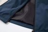 Fabricant OEM personnalis&eacute; grandes tailles coutures contrast&eacute;es populaire col montant fermeture &eacute;clair veste d&eacute;contract&eacute;e