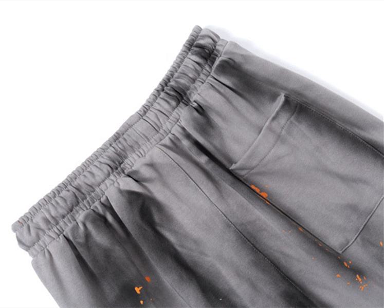 OEM fabricant personnalis&eacute; Polyester coton hommes imprim&eacute; Logo Jogger pantalons de surv&ecirc;tement hommes couleur bloc Cargo pantalons personnalis&eacute;s hommes