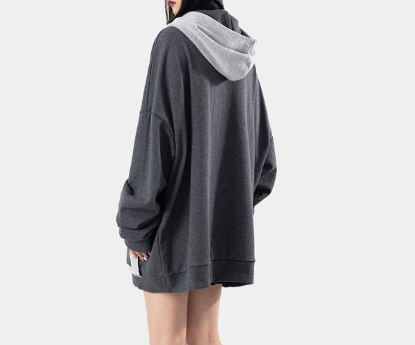 OEM ražotāja pielāgoti krāsu bloki, savārstījums Distress Casual pielāgots džemperis Liela izmēra kapuces Vīriešu kapuces