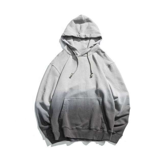 OEM Manufacturer homines Retro Gradiente Hoodie Fashion Simple Coat Hoodie