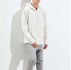 OEM-Hersteller, kundenspezifischer Herren-Hoodie mit Waffelstoff, Unisex, lockere Passform, tief angesetzte Schulter, Waffel-Hoodie
