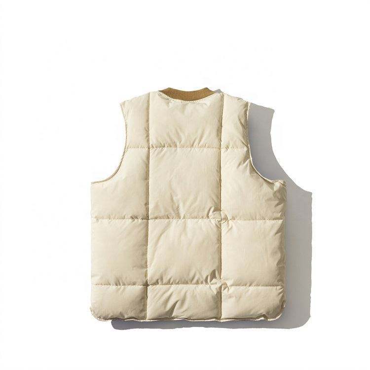 OEM Producent Herrevest Bomuld Modefarvematchende vestjakke