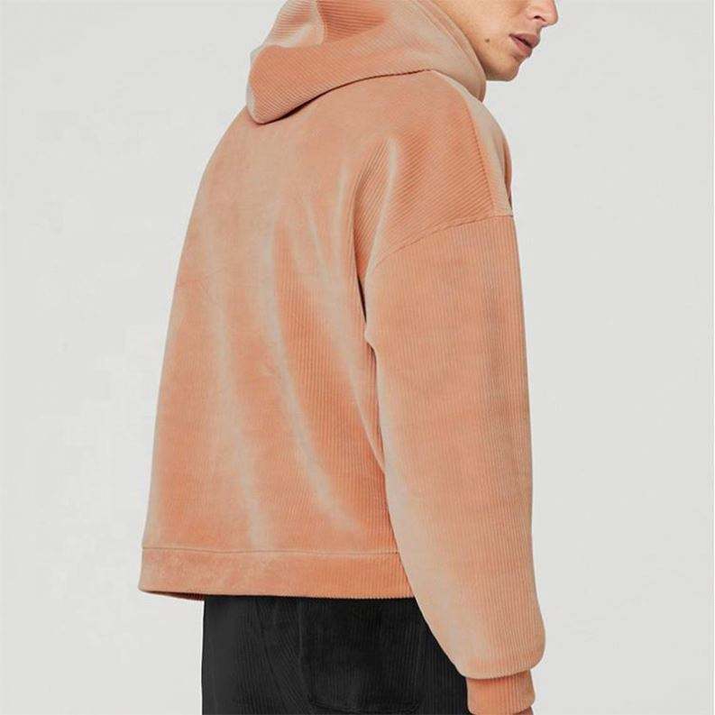 Pengilang OEM Fesyen Logo Tersuai Berkualiti Tinggi Sweatshirt Lelaki Lengan Panjang Bertudung Athletic Vintage Fleece Oversized Hoodies