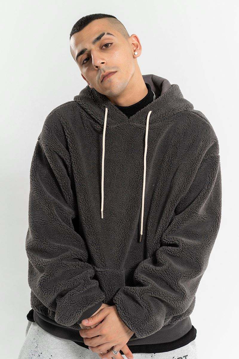 Fabricant OEM de haute qualit&eacute; personnalis&eacute; mode polaire Polyester Street Style surdimensionn&eacute; &agrave; manches longues &agrave; capuche pour hommes et femmes