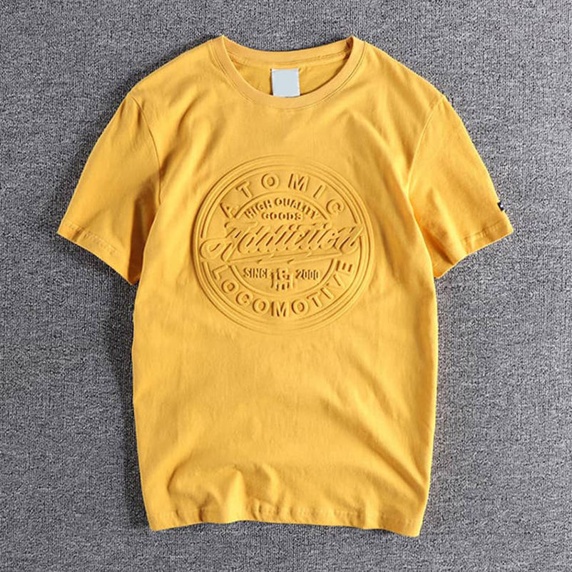 OEM vysoce kvalitn&iacute; v&yacute;robce Pima Heavy Cotton Tee Tričko s logem na zak&aacute;zku Potisk velk&yacute;ch velikost&iacute; 3D embosovan&aacute; trička P&aacute;nsk&aacute; trička