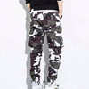Brugerdefineret Streetwear Camo Printet Flap Pocket Cargo Bukser Herre