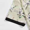 Set Seluar Pendek Fesyen Musim Panas Mens Kren Cetakan Kontras Mengikat Kimono Set Seluar Pendek Lelaki Set Seluar Pendek Dua Keping