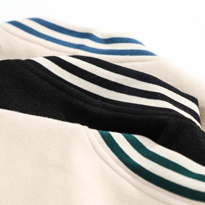 Chaqueta de b&eacute;isbol parcheada bordado personalizado de los hombres de letras de la chaqueta de bombardero del invierno de OEM Streetwear