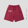 K1159 Running Acid Washed Sweat Shorts