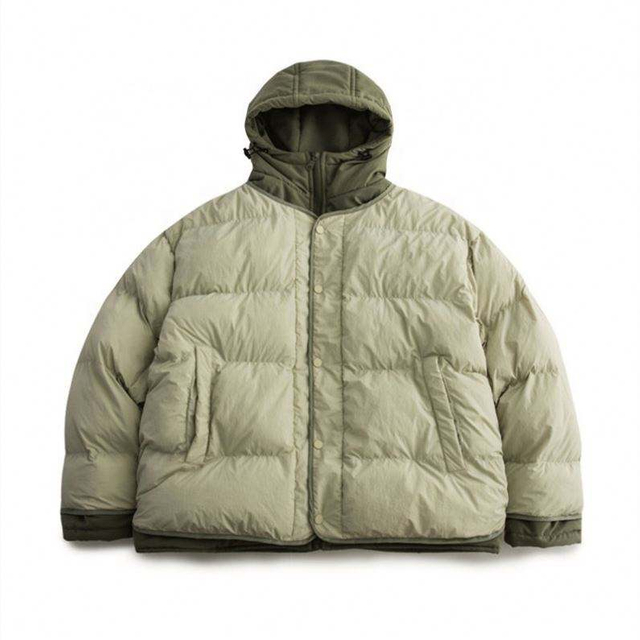 OEM Producent Brugerdefinerede m&aelig;nds Down Fashion Bread Handsome Hooded Cotton Coat Jacket