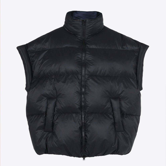 OEM Producent Foamed Puffer Fyldt Vest M&aelig;nd Fritid Oversized Style Jakke