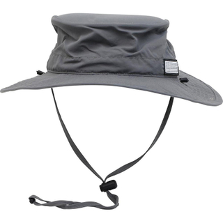 Gro&szlig;handel mit breiter Krempe, Boonie-Angelhut, Stickerei-Logo, individueller Fischerhut mit Schnur