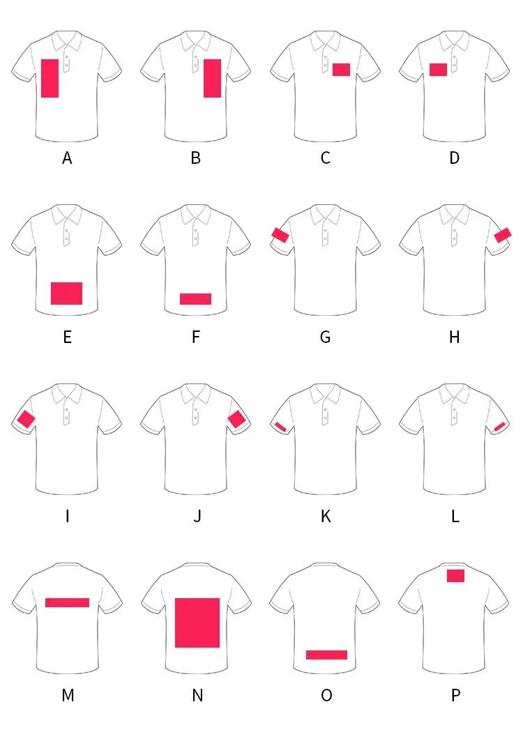 T-shirt Homme slim fit ricamata uniforme sportiva di design Golf T 100 Polo in cotone Kaos donna uomo con logo personalizzato