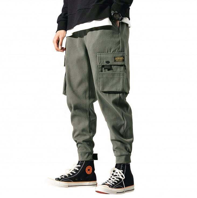 OEM-fabrikant 2022 aangepaste herenkleding tactische broek hiphop cargobroek met meerdere zakken