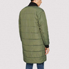 โรงงานตัดเย็บเสื้อผ้า OEM ปรับแต่ง Parka Zip Up Bomber Longline Coat Men Winter Coat Men's