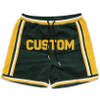 Pantaloncini da basket con logo personalizzato stampato da uomo in felpa sportiva da palestra di alta qualit&agrave; del produttore OEM