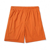 Nieuwe trend Cutsom basketbalshorts in unisex-stijl, effen kleur, elastische mesh-shorts voor heren