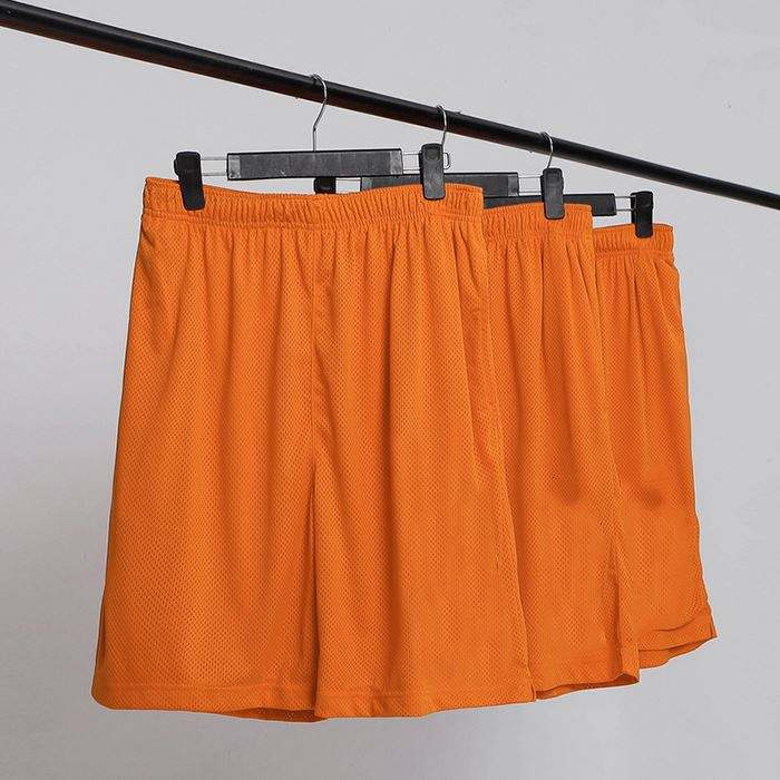 New Trend Cutsom Unisex styl Basketbalov&eacute; šortky Jednobarevn&eacute; P&aacute;nsk&eacute; šortky s elastick&yacute;m pasem se s&iacute;ťovinou