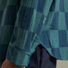 OEM-Hersteller Custom Button Up Herren Langarm kariertes Karohemd mit Brusttaschen