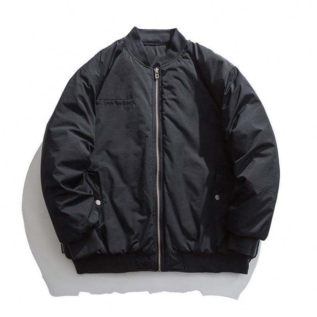 Stylov&aacute; leteck&aacute; bunda s vycpan&yacute;m bavlněn&yacute;m kab&aacute;tem od v&yacute;robce OEM na zak&aacute;zku pro muže v retro vojensk&eacute;m stylu