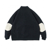 OEM-producent Nyt brugerdefineret logo High Street Monogram Baseball Style Fried American Bomber Jacket
