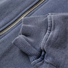 OEM v&yacute;robce Velkoobchod P&aacute;nsk&eacute; 100% bavlna Vintage Styl Vlastn&iacute; mikiny na zip Up Oversized Fit Wash