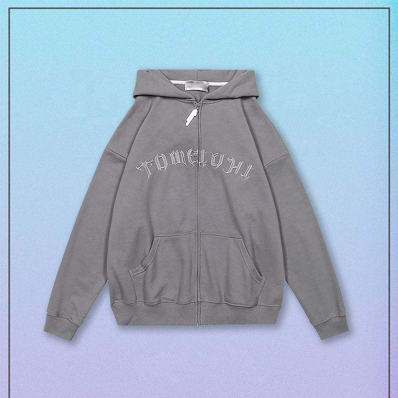 OEM v&yacute;robca Custom Logo Oversized Heavyweight 460Gsm P&aacute;nska mikina na zips s kapucňou Custom Blank 100% bavlna Celoplošn&aacute; mikina so zipsom