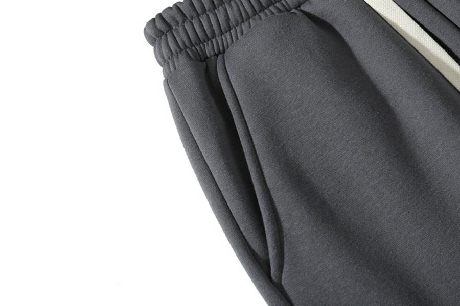 Pantalon de surv&ecirc;tement personnalis&eacute; pour hommes, fabricant OEM, ample, confortable, veste simple et d&eacute;contract&eacute;e