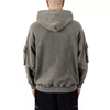 OEM Manufacturer Mens Shirt 3D Pocket Heavyweight Cotton lavit Zipper Hoodie Tutus