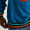 OEM Manufacturer Custom Chenille Plumarii Pathces Pullover Crewneck Sweatshirt For Men Hoodie
